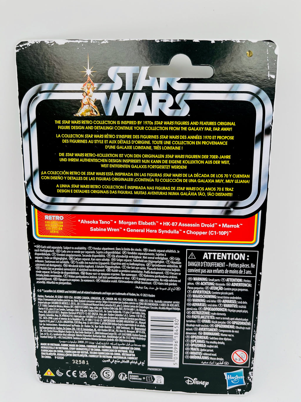 Star Wars | Retro Collection Ahsoka Tano Actionfigur | OVP