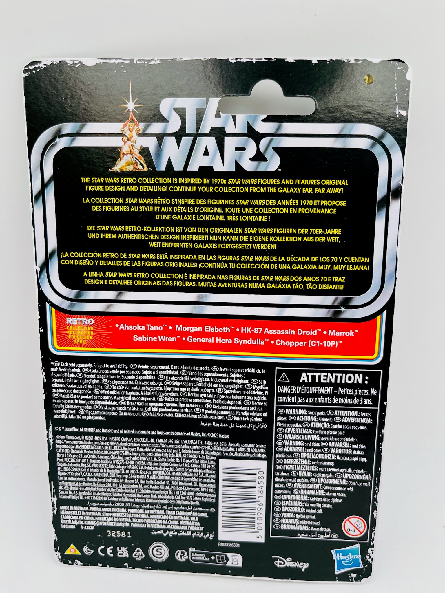 Star Wars | Retro Collection Ahsoka Tano Actionfigur | OVP
