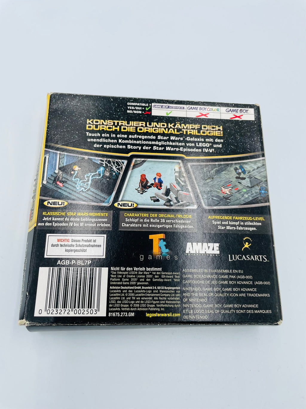 Game Boy Advance | LEGO Star Wars II Die klassische Trilogie | CIB+