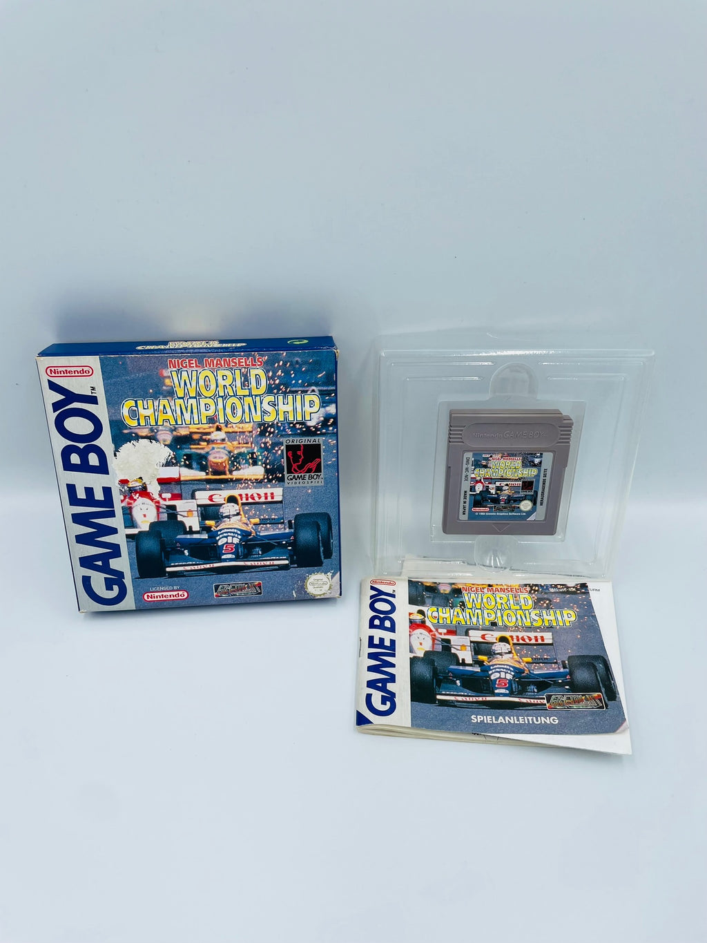 Game Boy | Nigel Mansell's World Championship | CIB