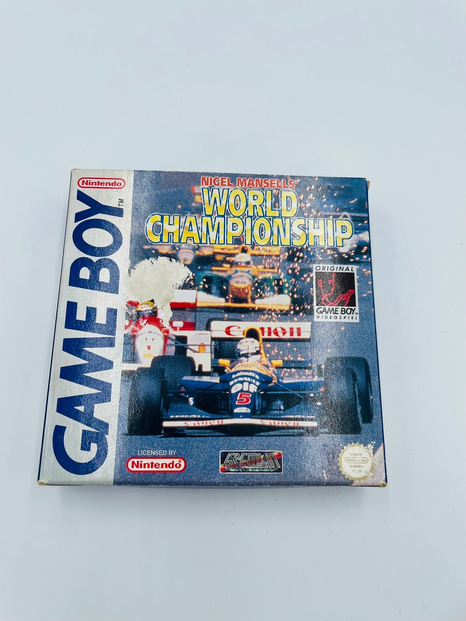 Game Boy | Nigel Mansell's World Championship | CIB
