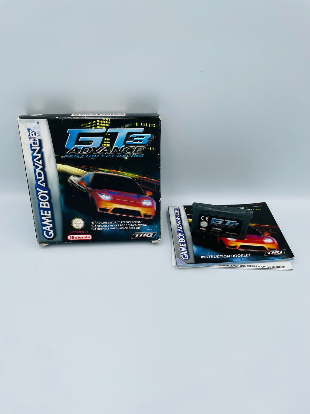 Game Boy Advance | GT Advance 3 Pro Concept Racing | CIB
