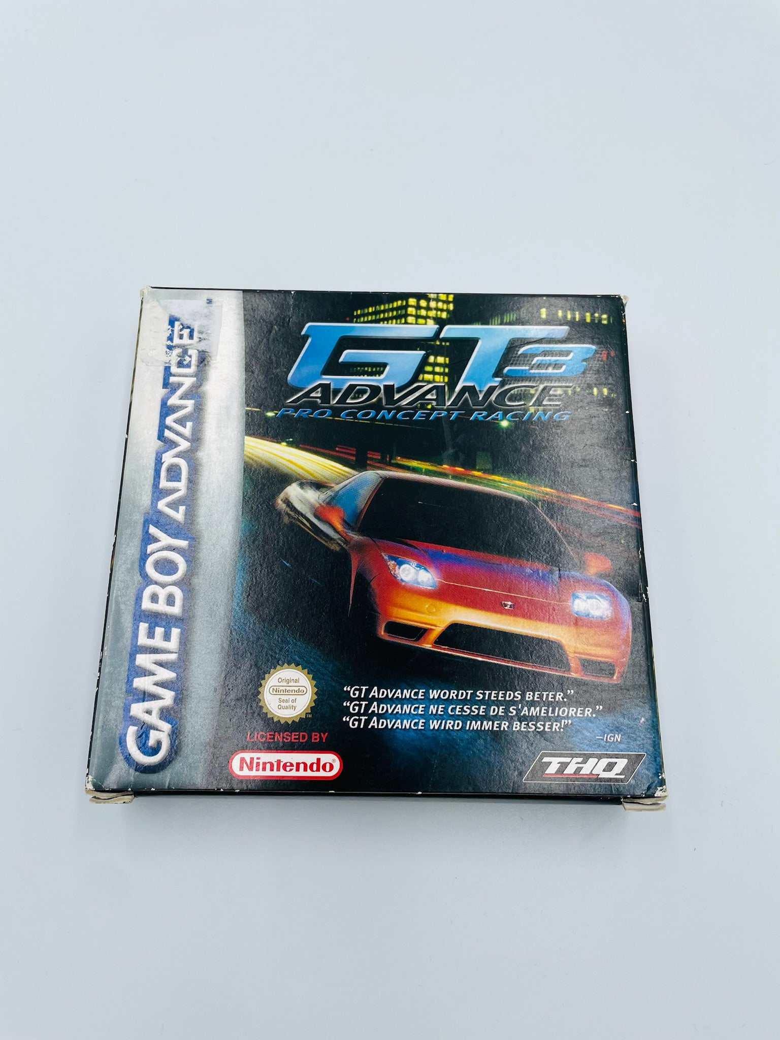 Game Boy Advance | GT Advance 3 Pro Concept Racing | CIB