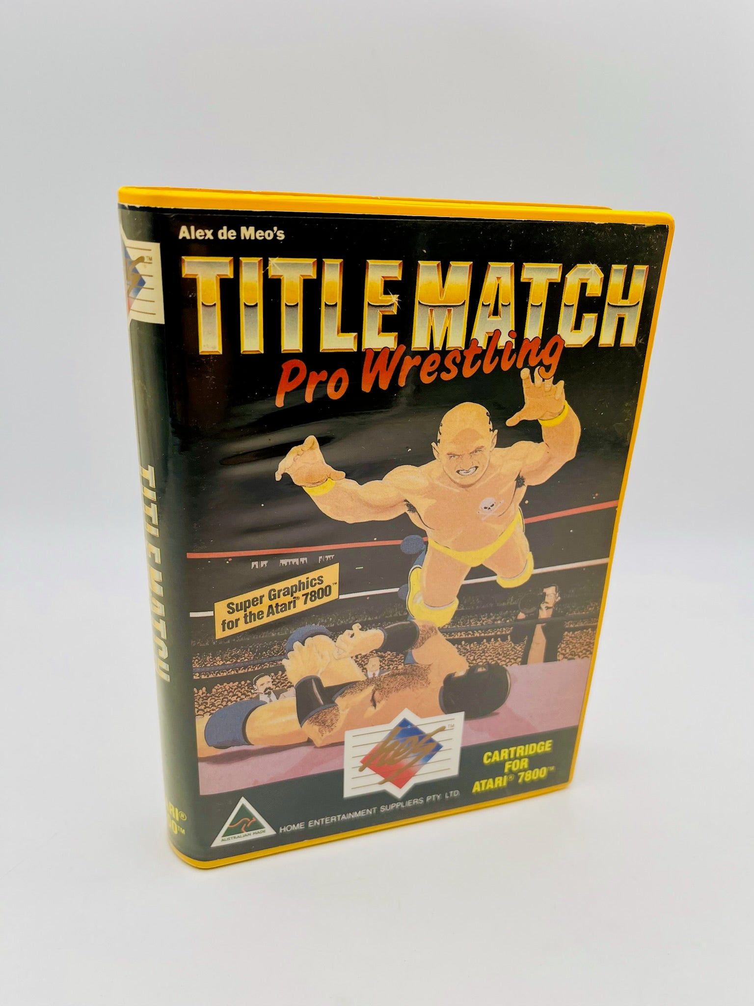 Atari 7800 | Title Match Pro Wrestling | CIB