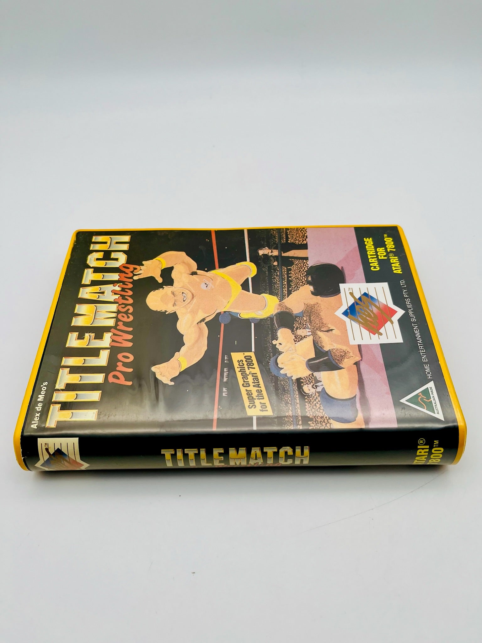 Atari 7800 | Title Match Pro Wrestling | CIB