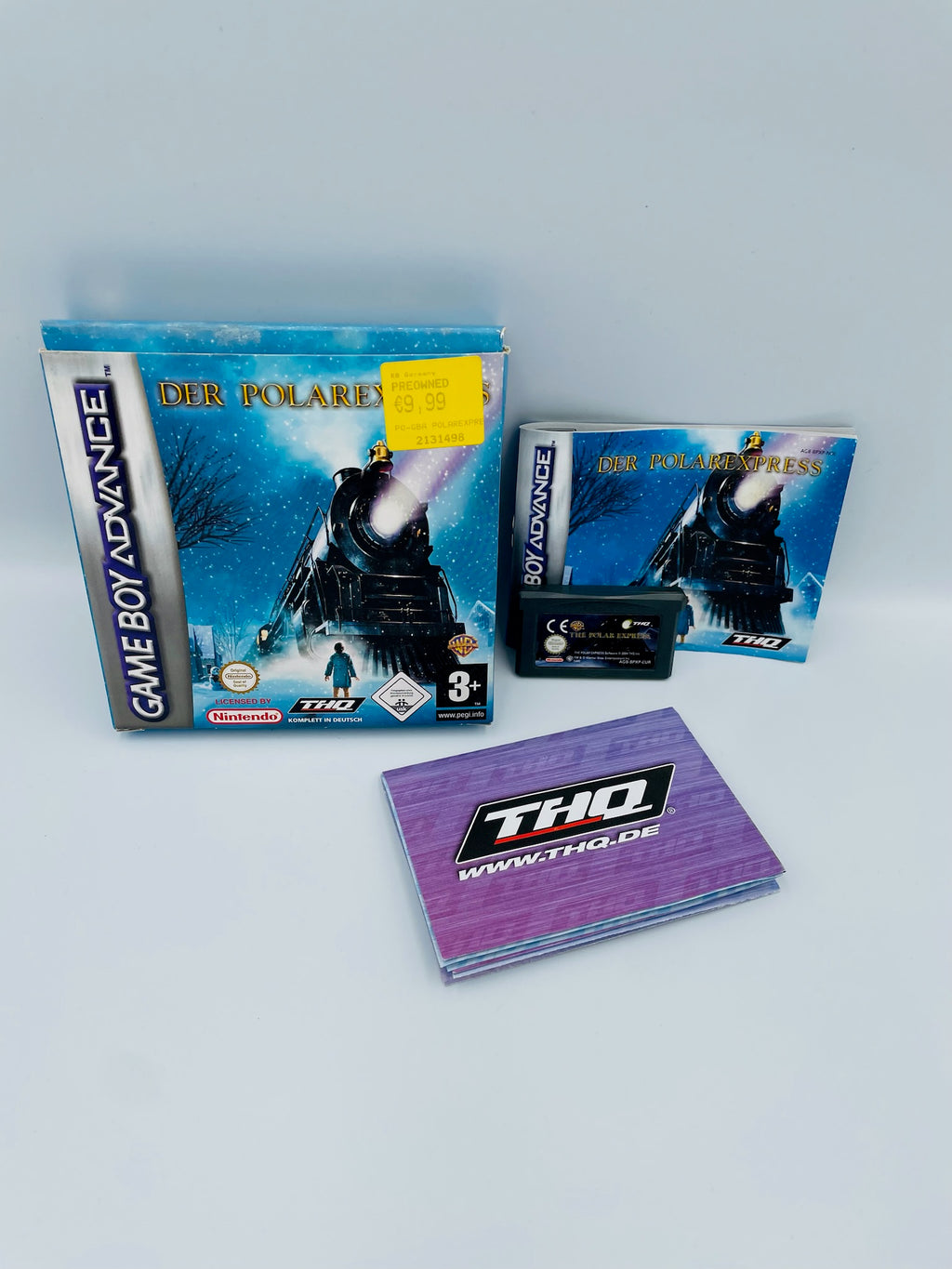 Game Boy Advance | Der Polarexpress | CIB