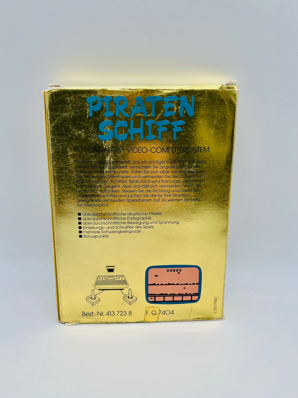 Atari 2600 | Piratenschiff | CIB