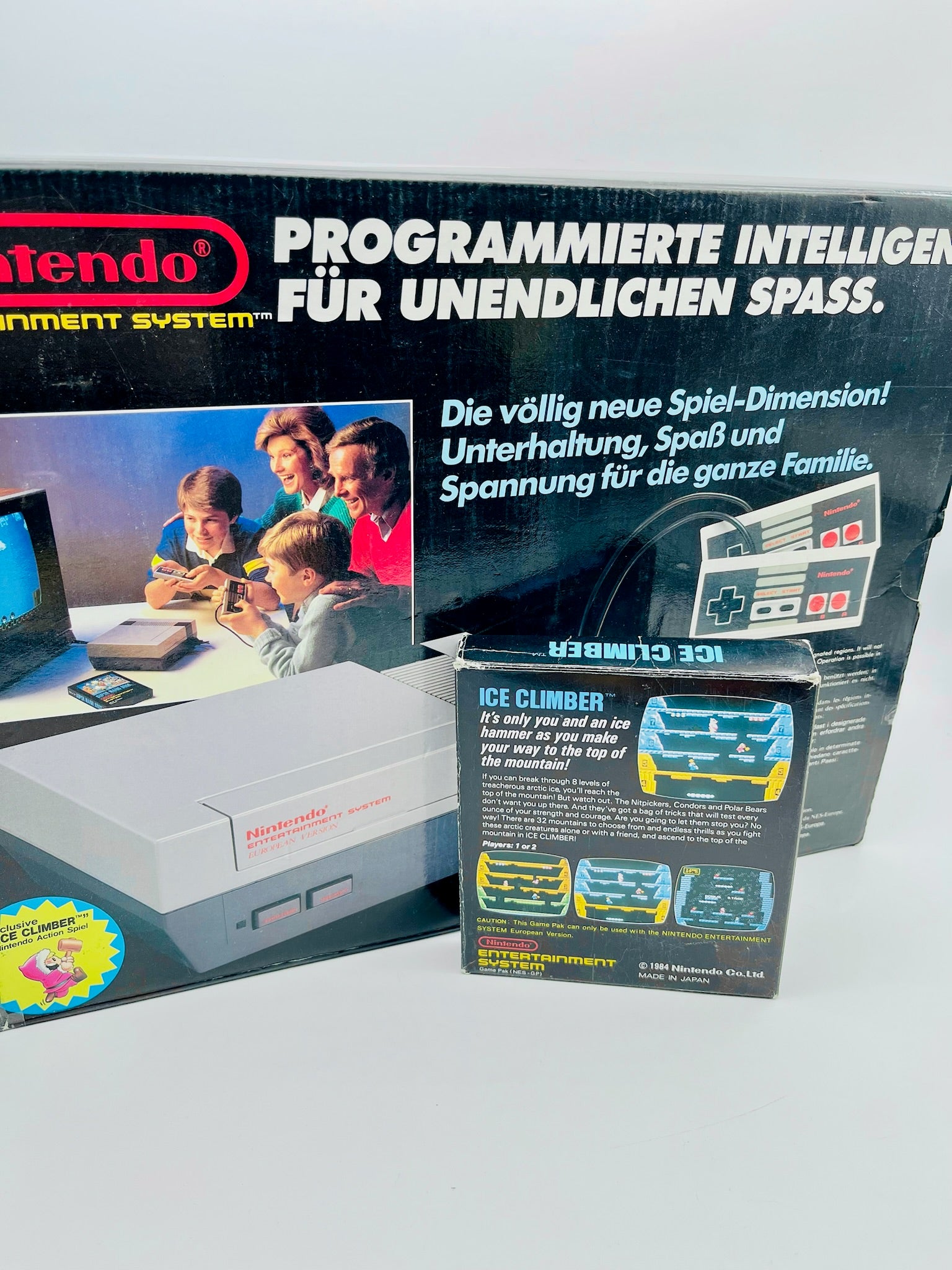 Nintendo | NES Konsole European Version + Ice Climber | OVP