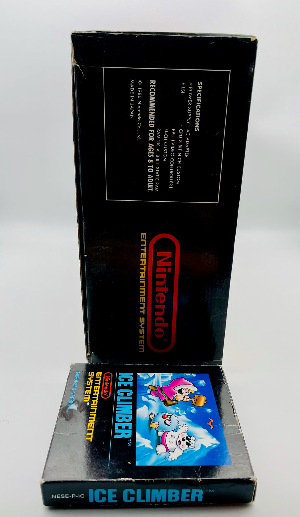 Nintendo | NES Konsole European Version + Ice Climber | OVP