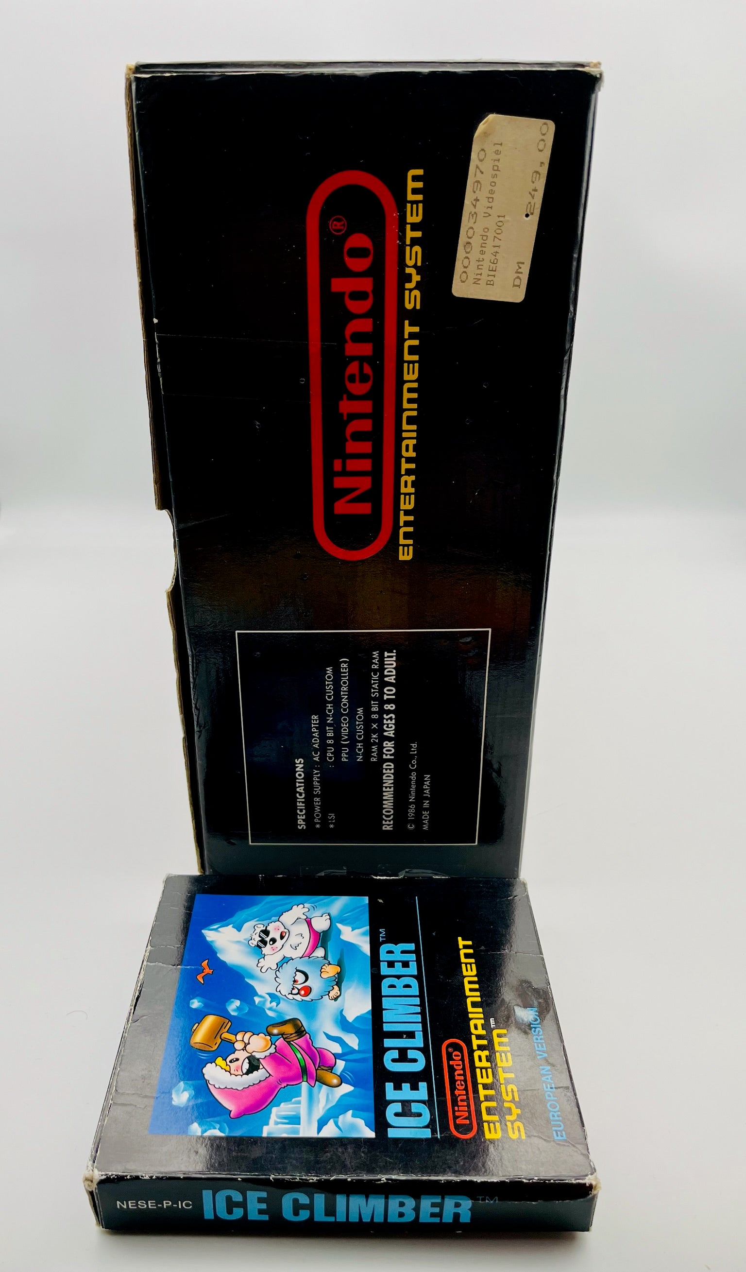 Nintendo | NES Konsole European Version + Ice Climber | OVP