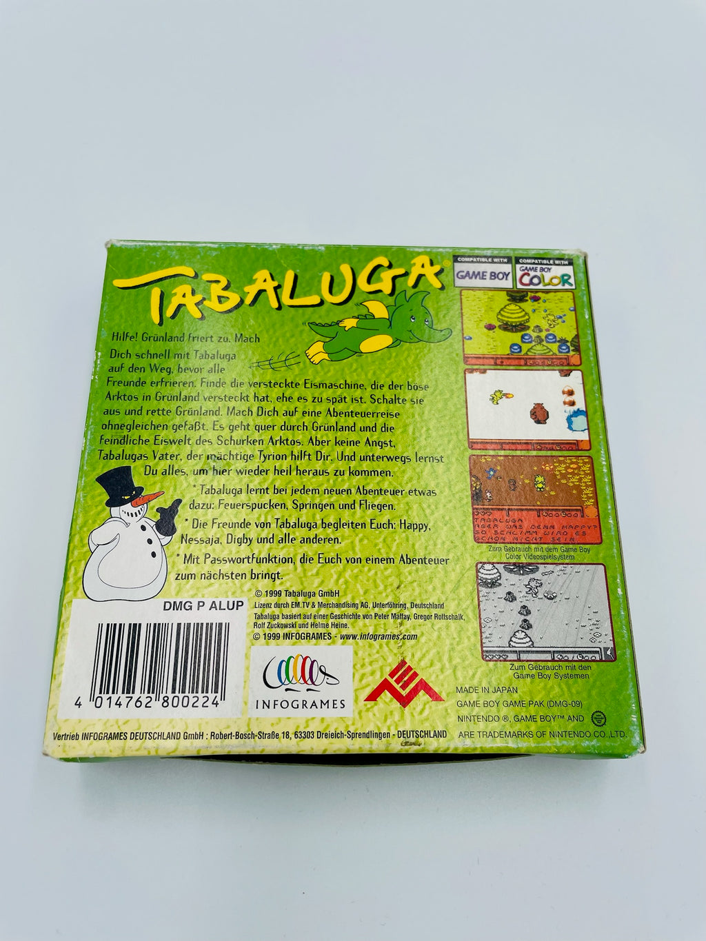 Game Boy Color | Tabaluga | CIB