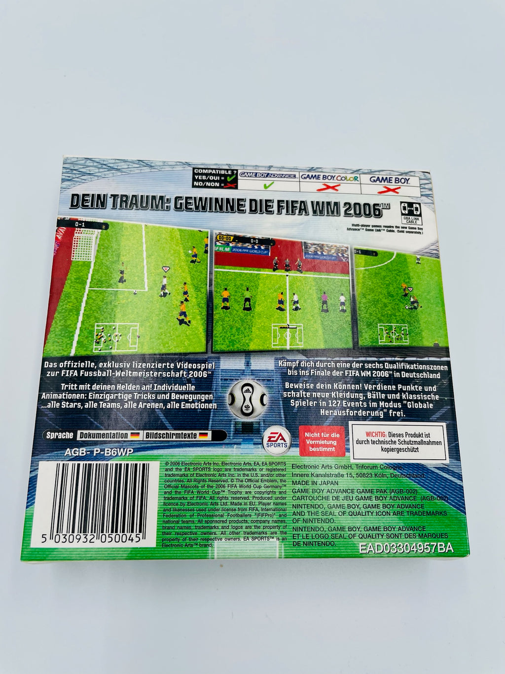 Game Boy Advance | FIFA WM Deutschland 2006 | CIB