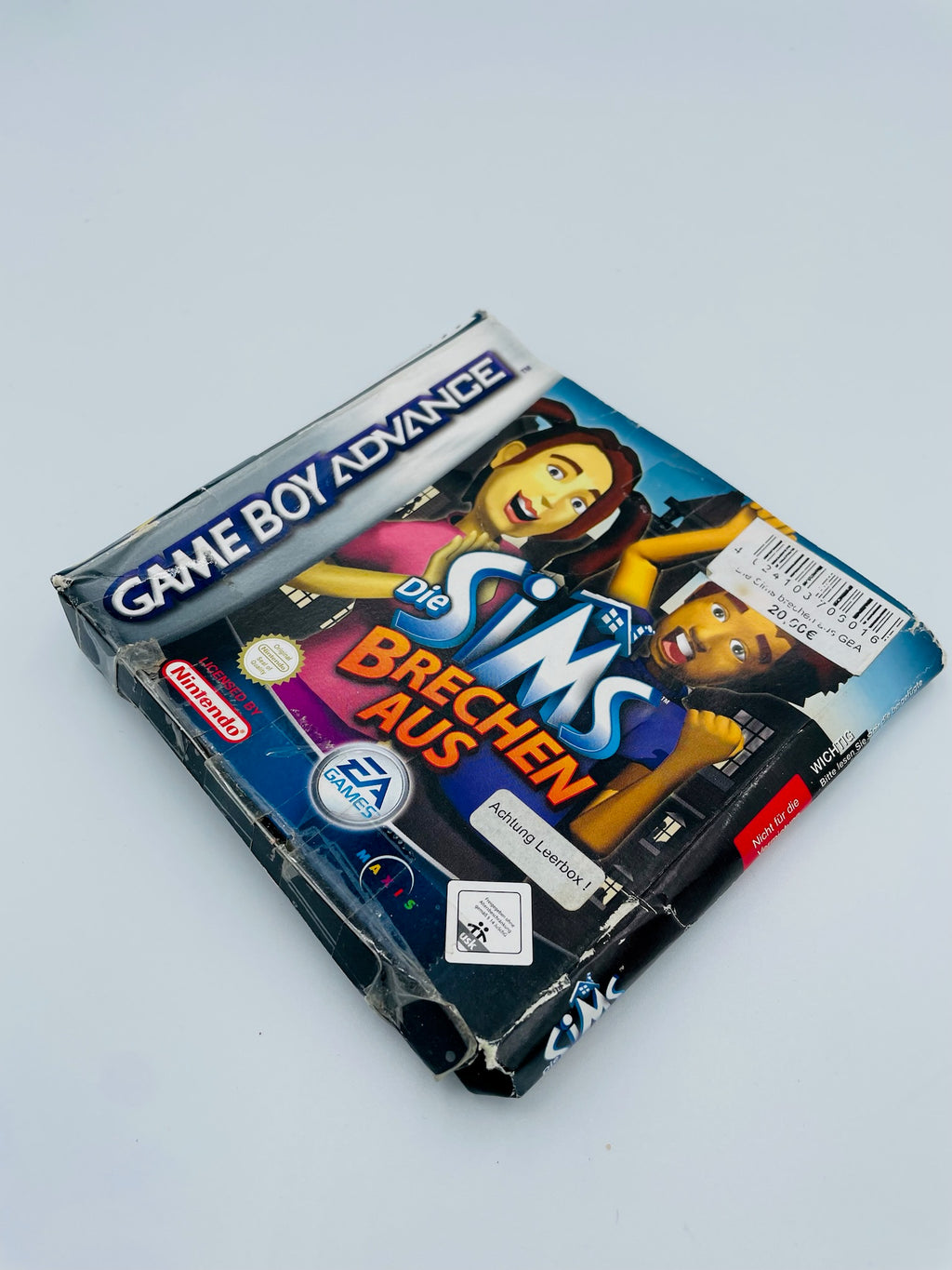 Game Boy Advance | Die Sims brechen aus | CIB | Zweite Wahl