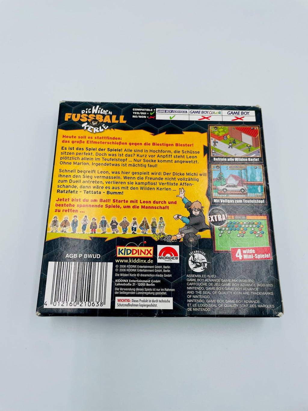 Game Boy Advance | Die Wilden Fussball Kerle Teufelstopf | CIB