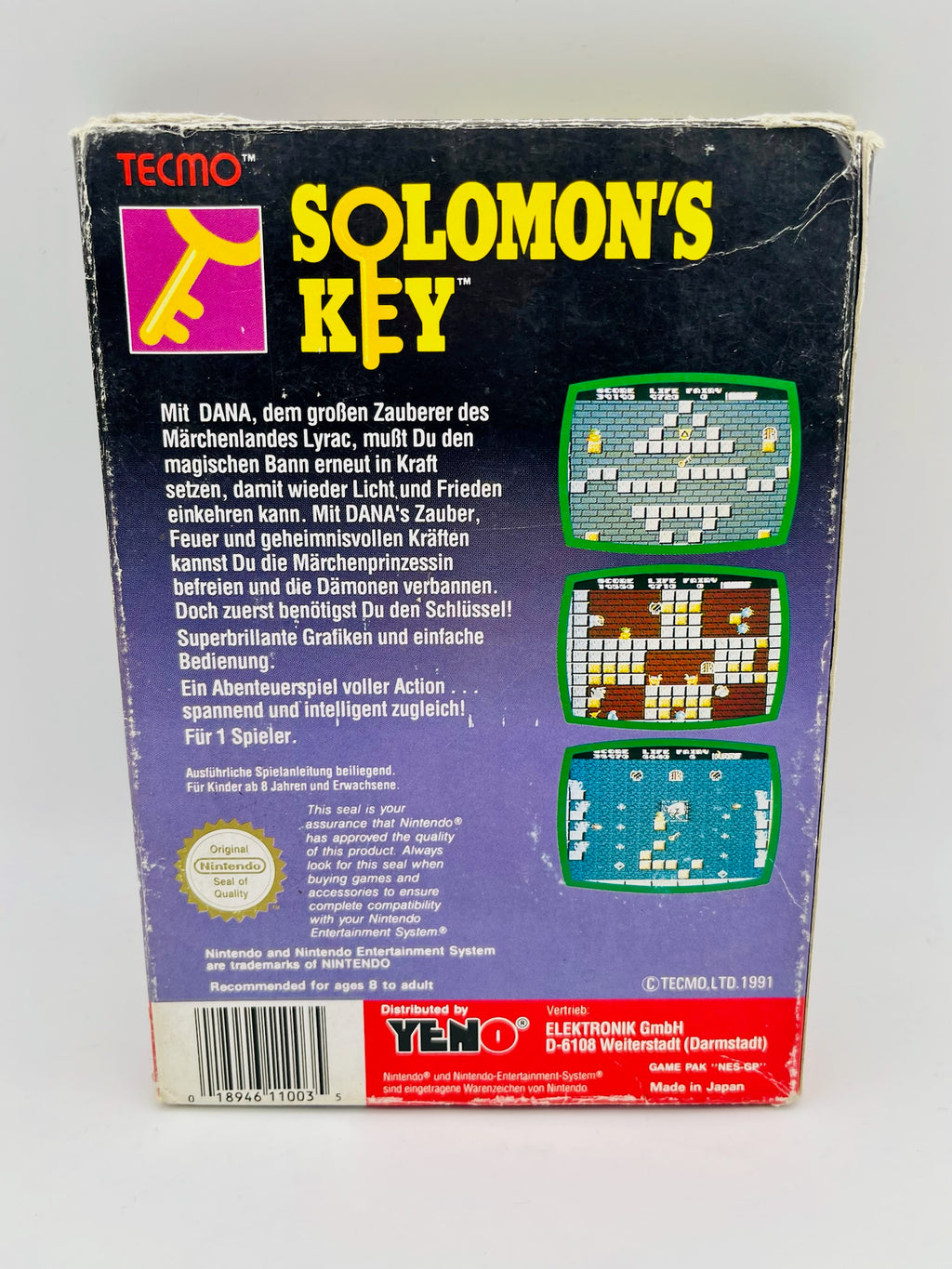 NES | Solomon's Key | CIB | Zweite Wahl