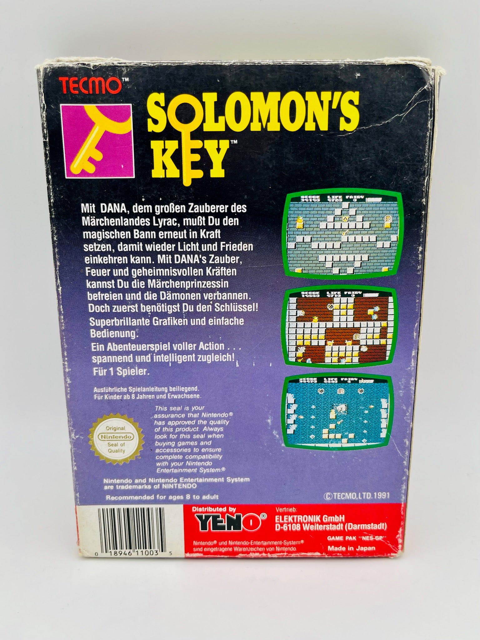 NES | Solomon's Key | CIB | Zweite Wahl