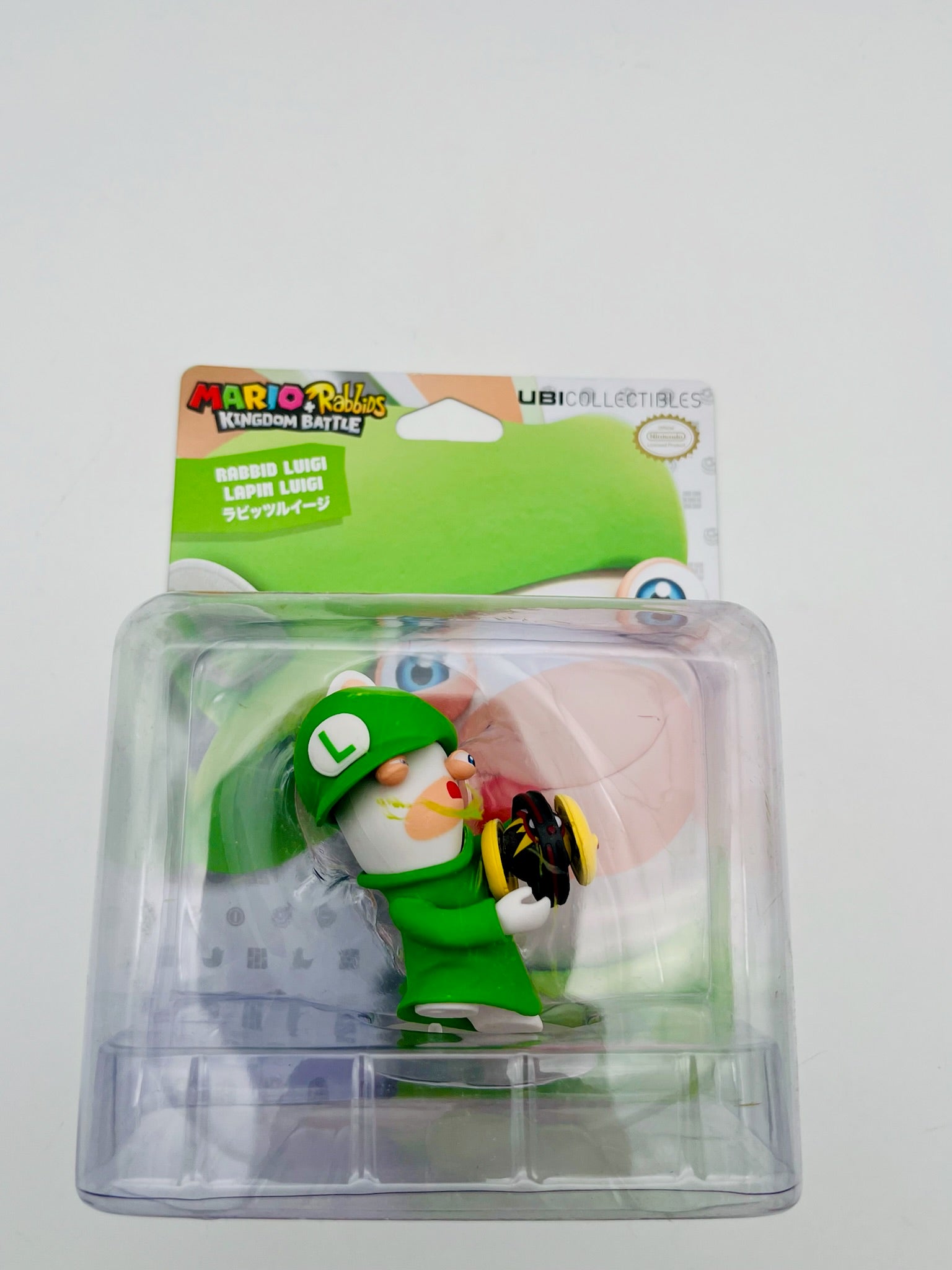 Mario + Rabbids | Kingdom Battle Rabbid Luigi Figur | OVP | Ubi
