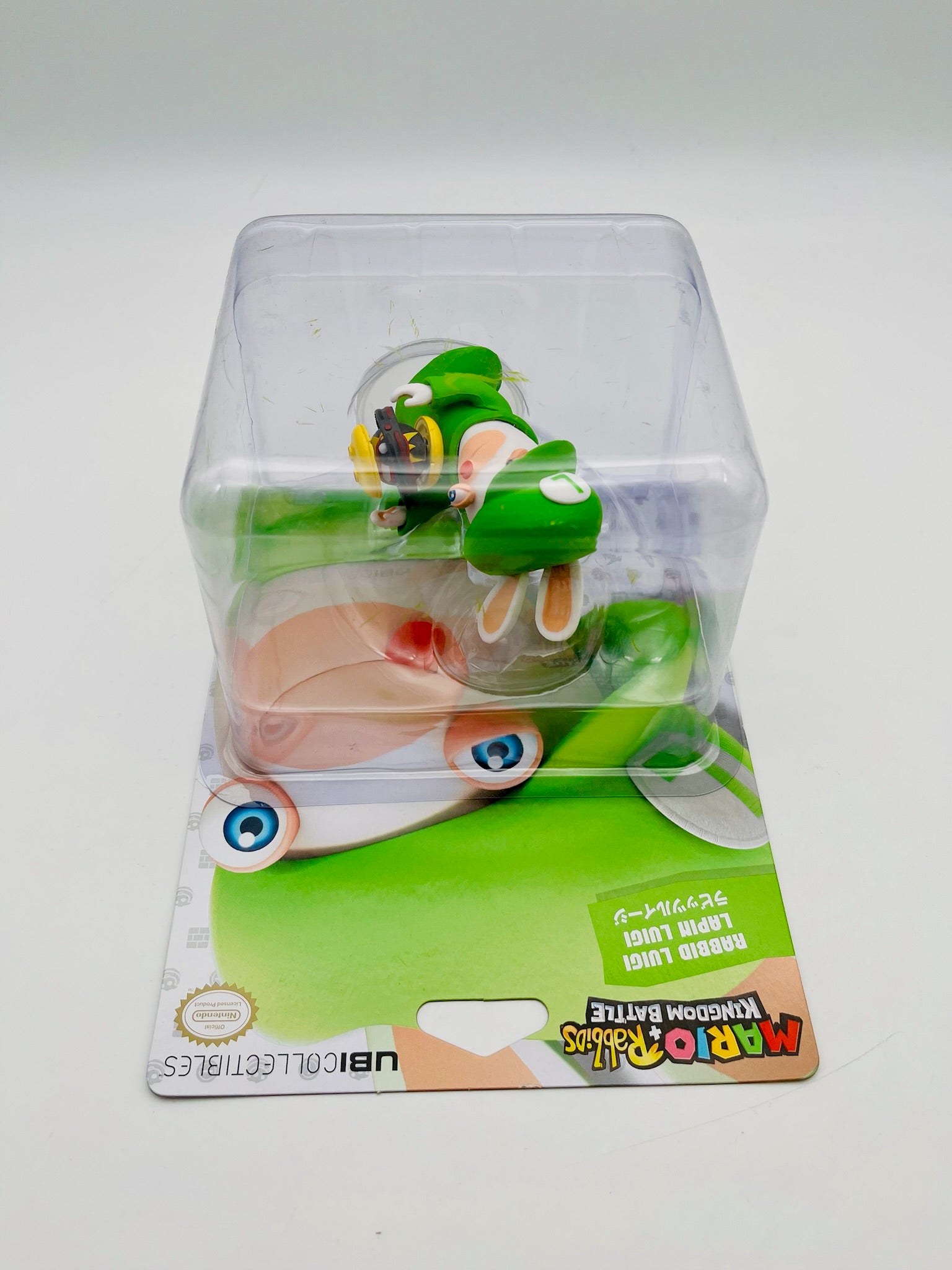 Mario + Rabbids | Kingdom Battle Rabbid Luigi Figur | OVP | Ubi