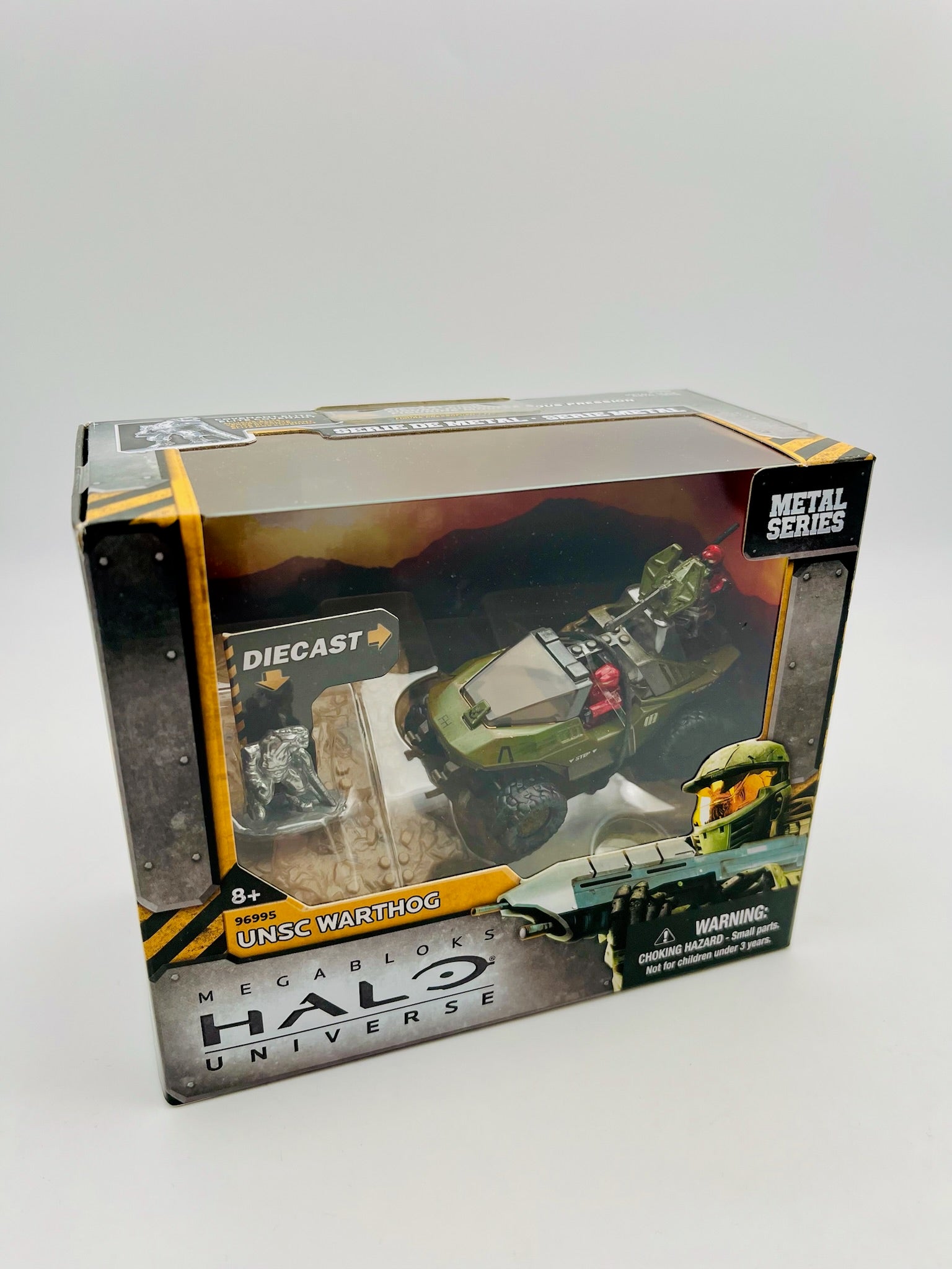 Halo Universe | MegaBloks UNSC Warthog | OVP | Metal Series 96995