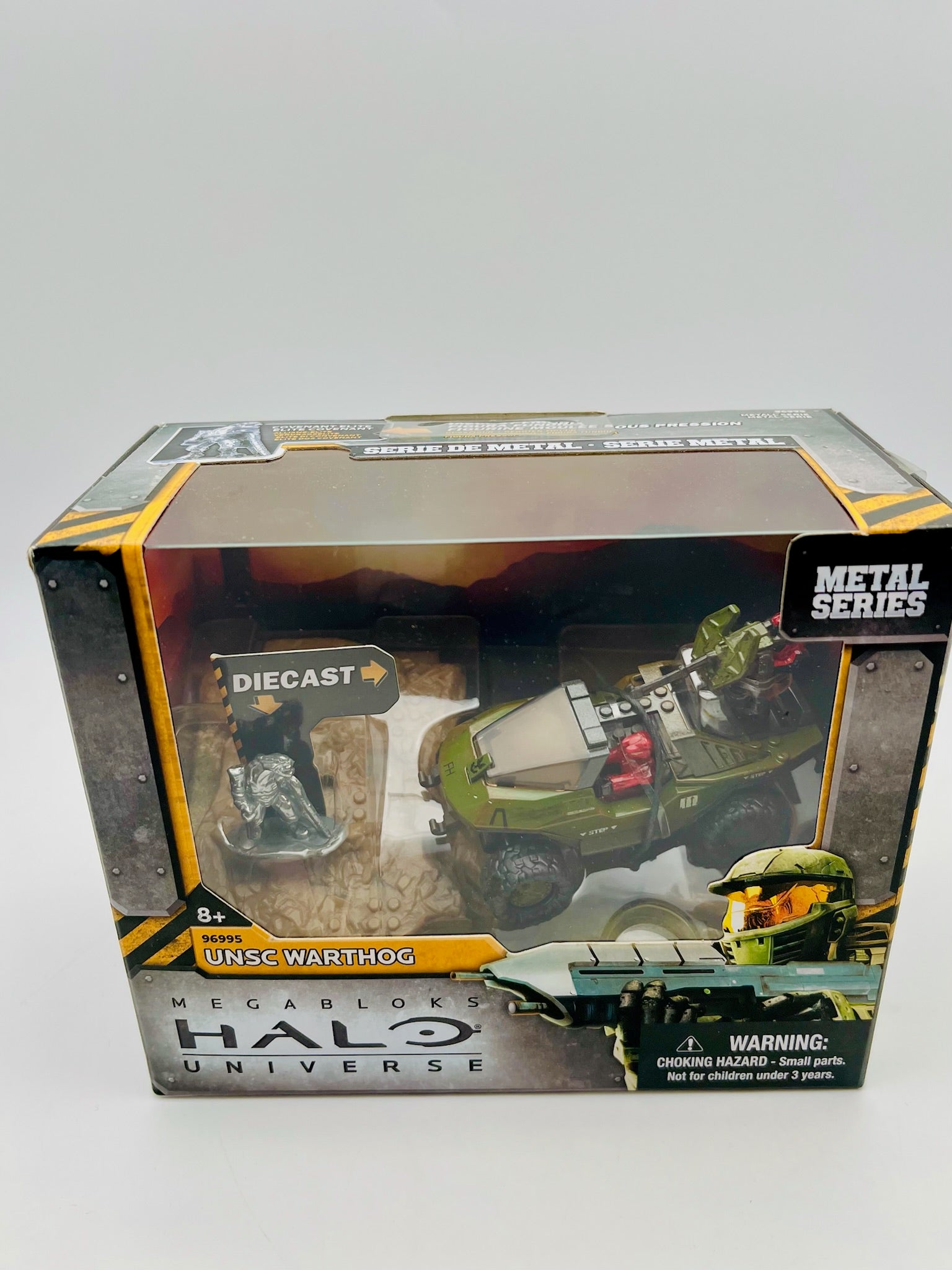 Halo Universe | MegaBloks UNSC Warthog | OVP | Metal Series 96995