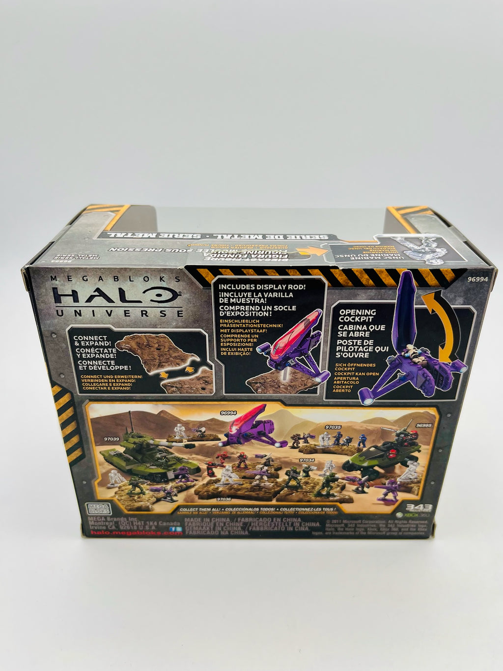 Halo Universe | Covenant Banshee Metal Series | OVP | Mega Bloks