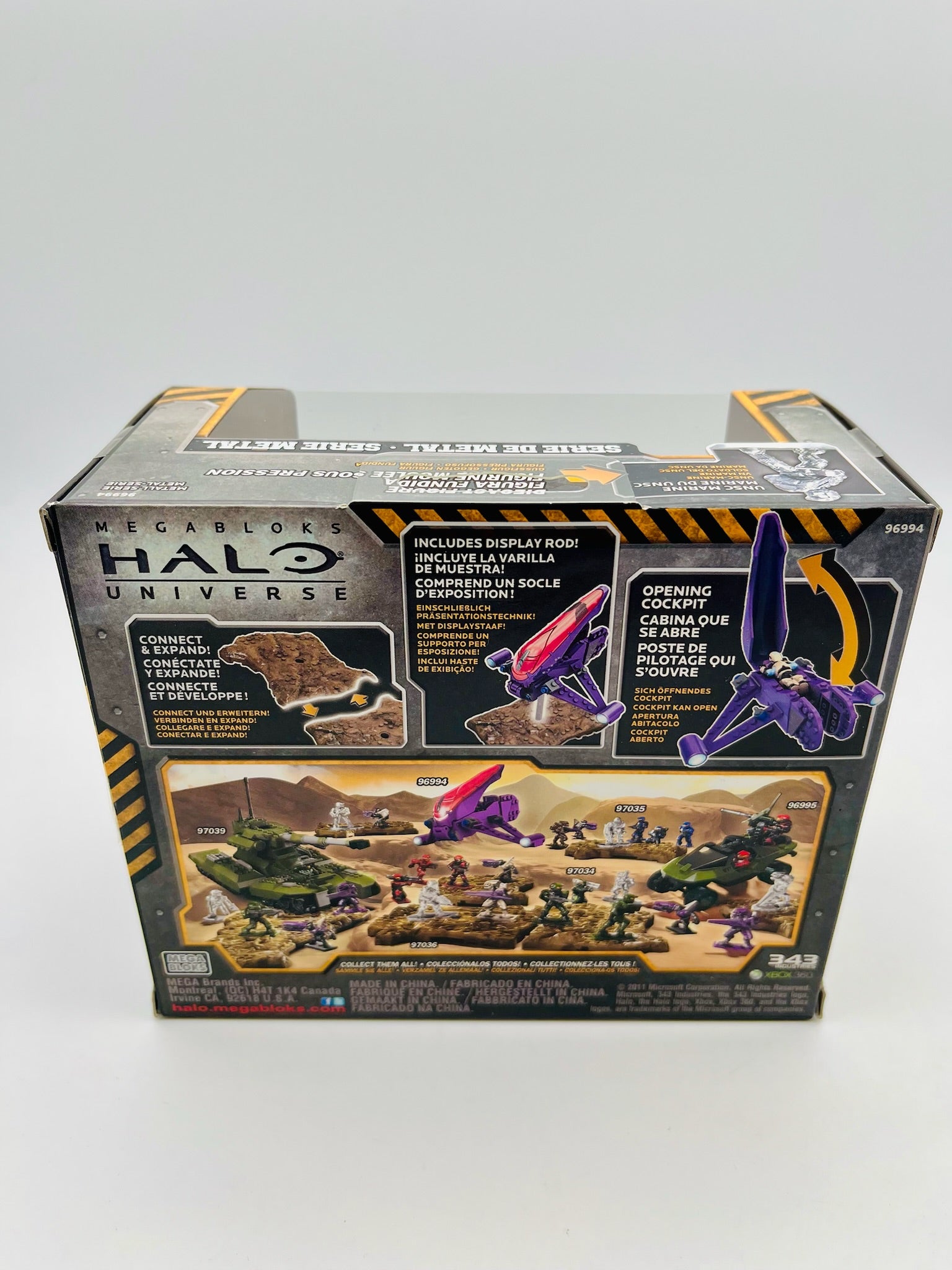 Halo Universe | Covenant Banshee Metal Series | OVP | Mega Bloks