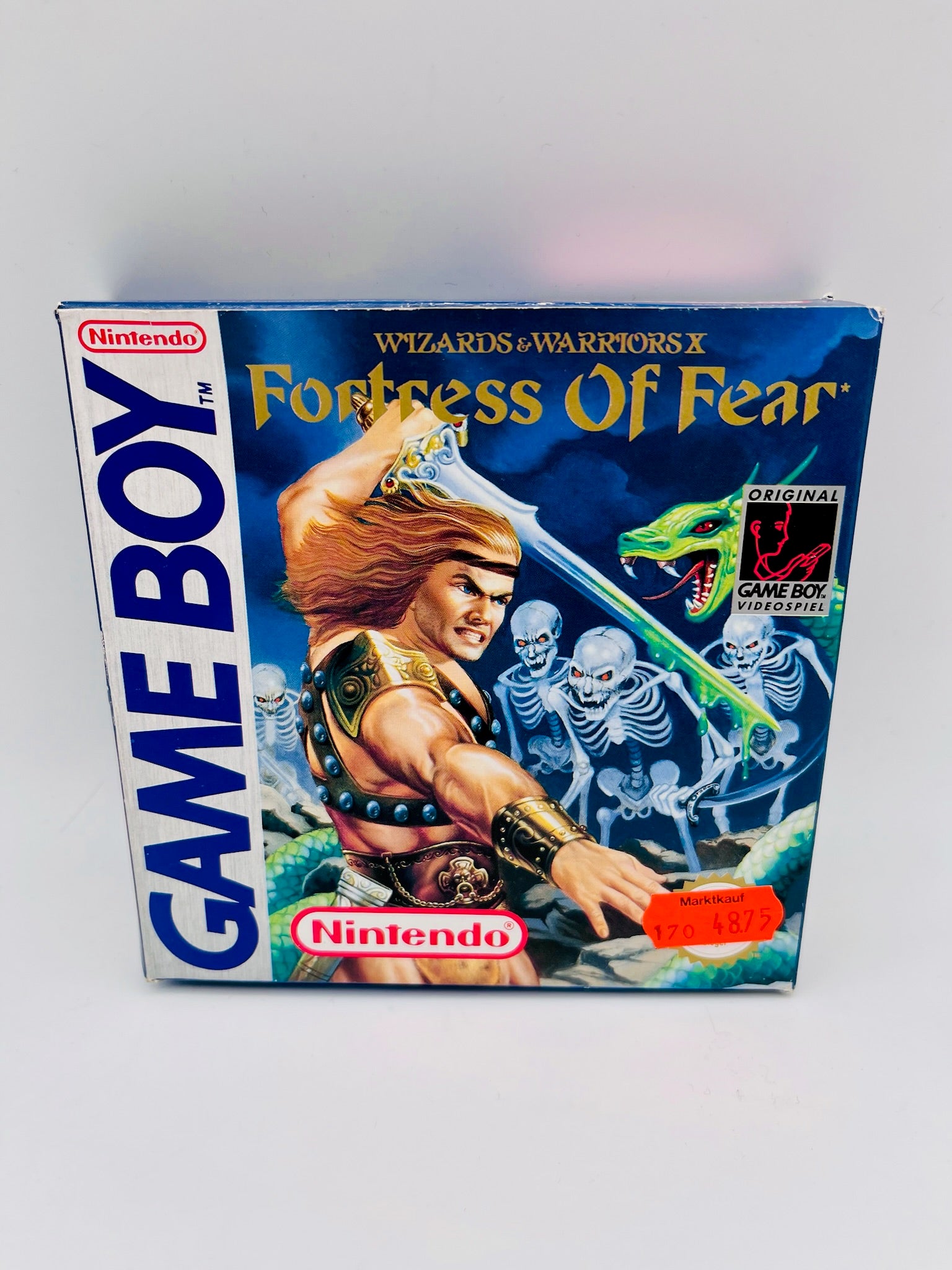 Game Boy | Wizards & Warriors X: Fortress Of Fear | CIB