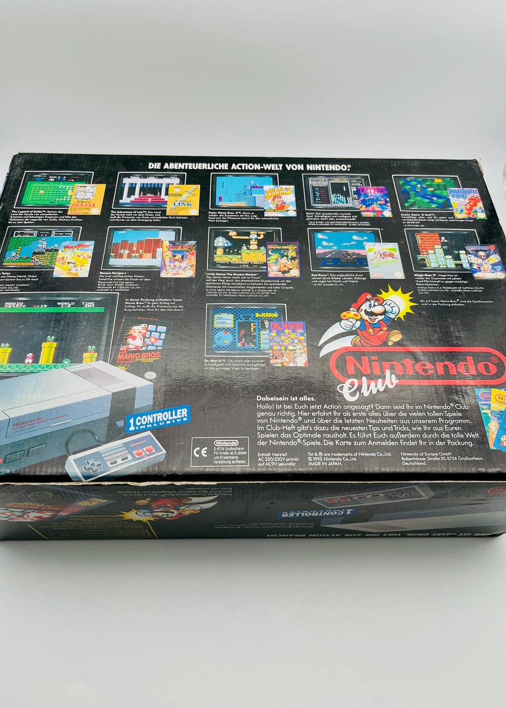 NES | Konsole Europa-Version + Super Mario Bros | CIB