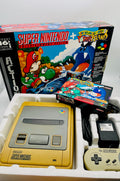 SNES | Konsole Set + Yoshi's Island CIB | OVP | Zweite Wahl