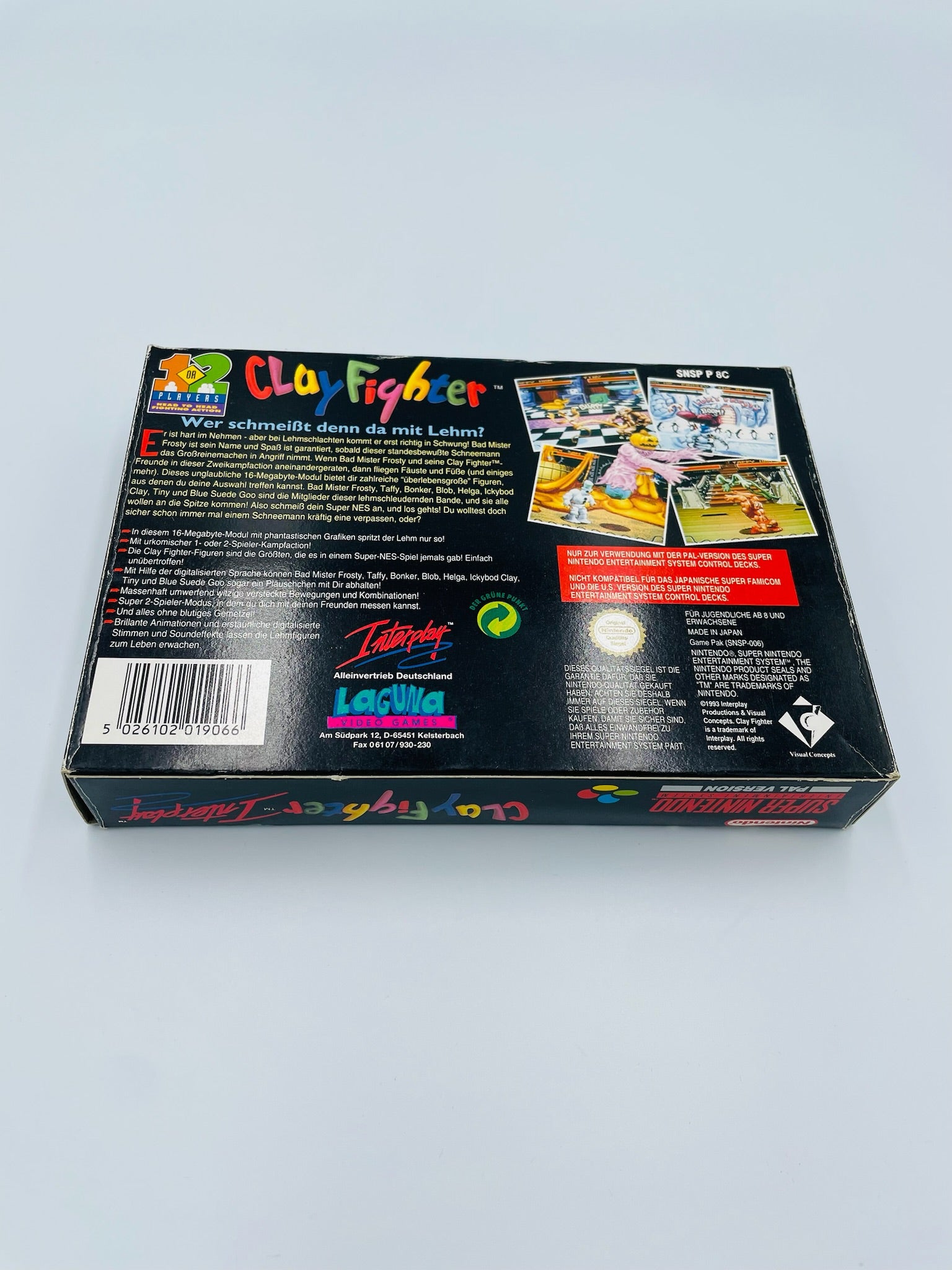 SNES | ClayFighter | CIB