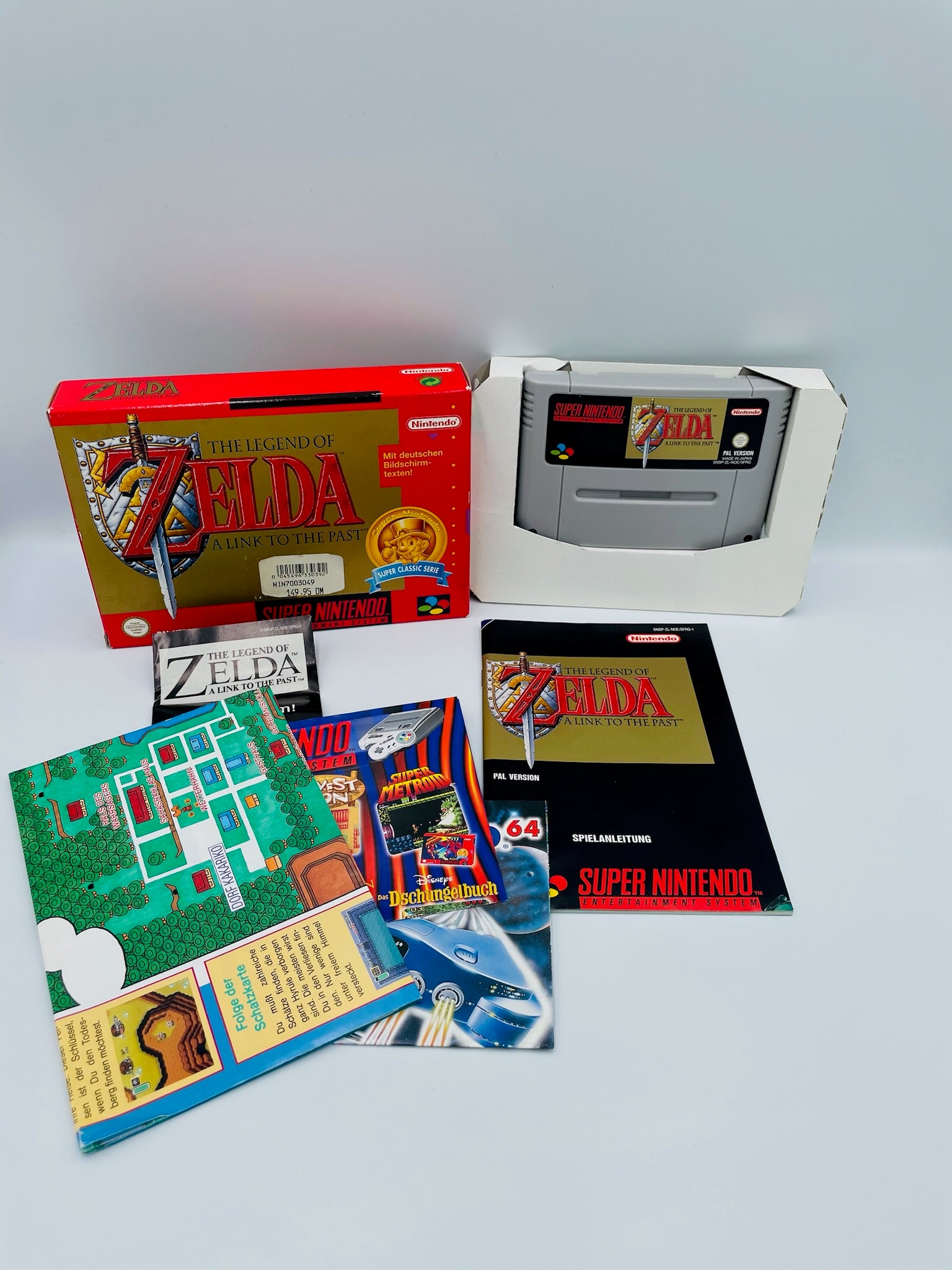 SNES | The Legend of Zelda: A Link to the Past | CIB+