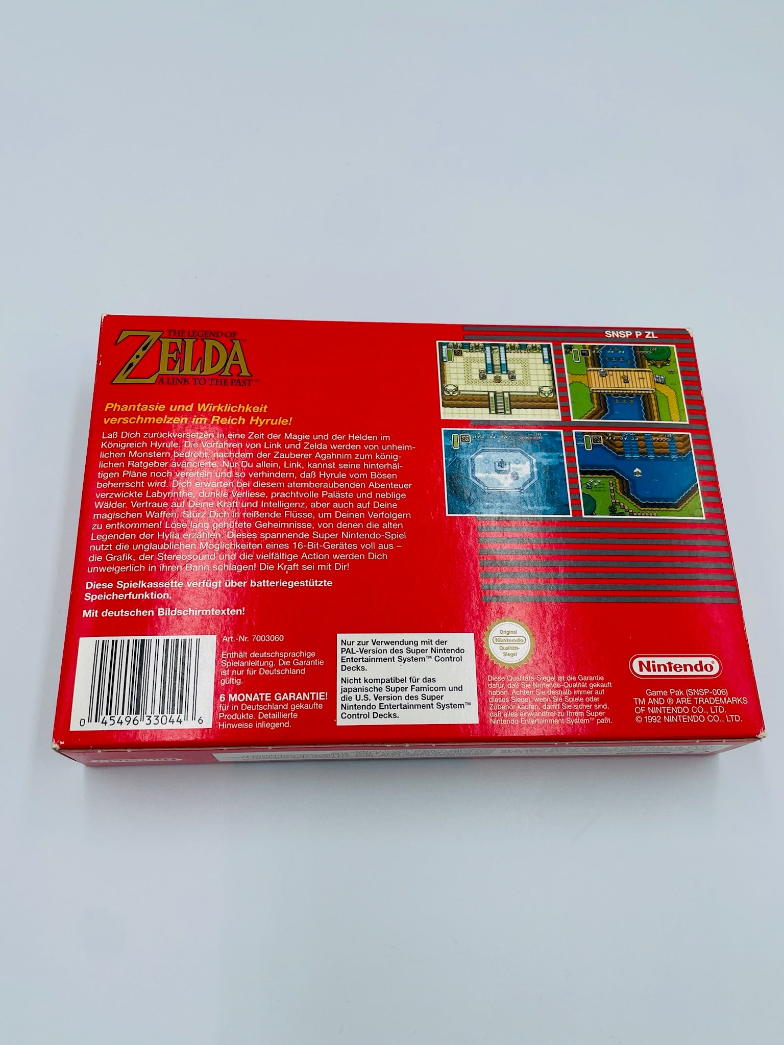 SNES | The Legend of Zelda: A Link to the Past | CIB+