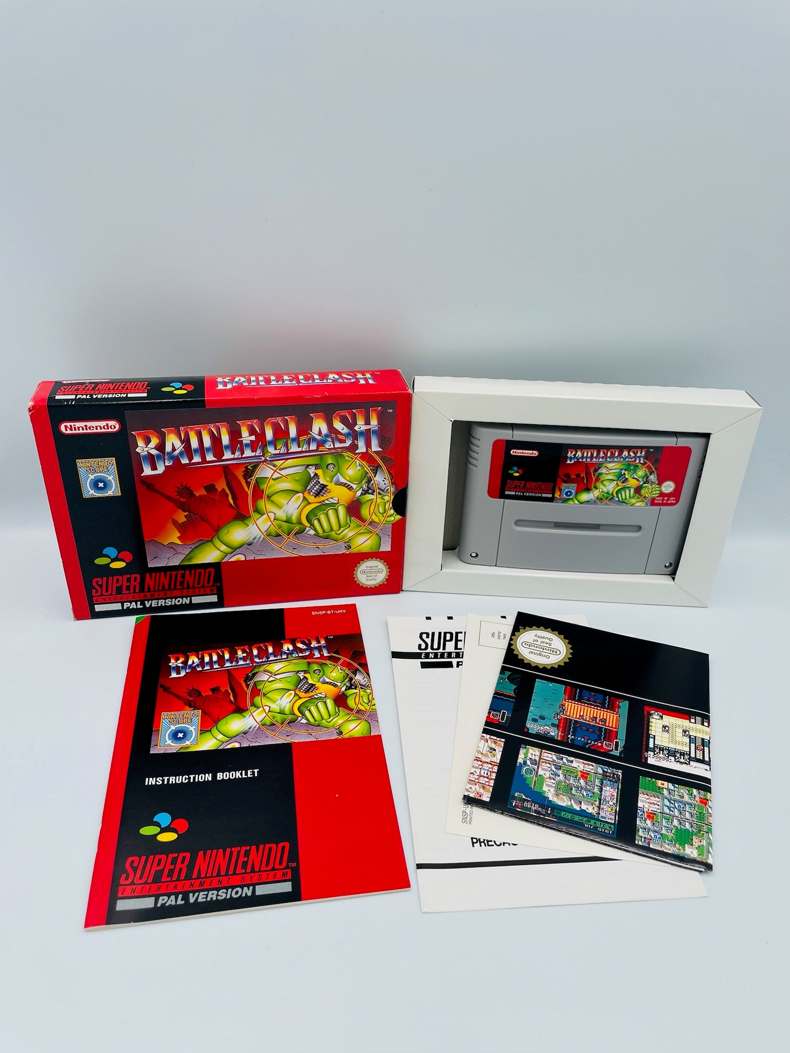 SNES | Battle Clash | CIB+