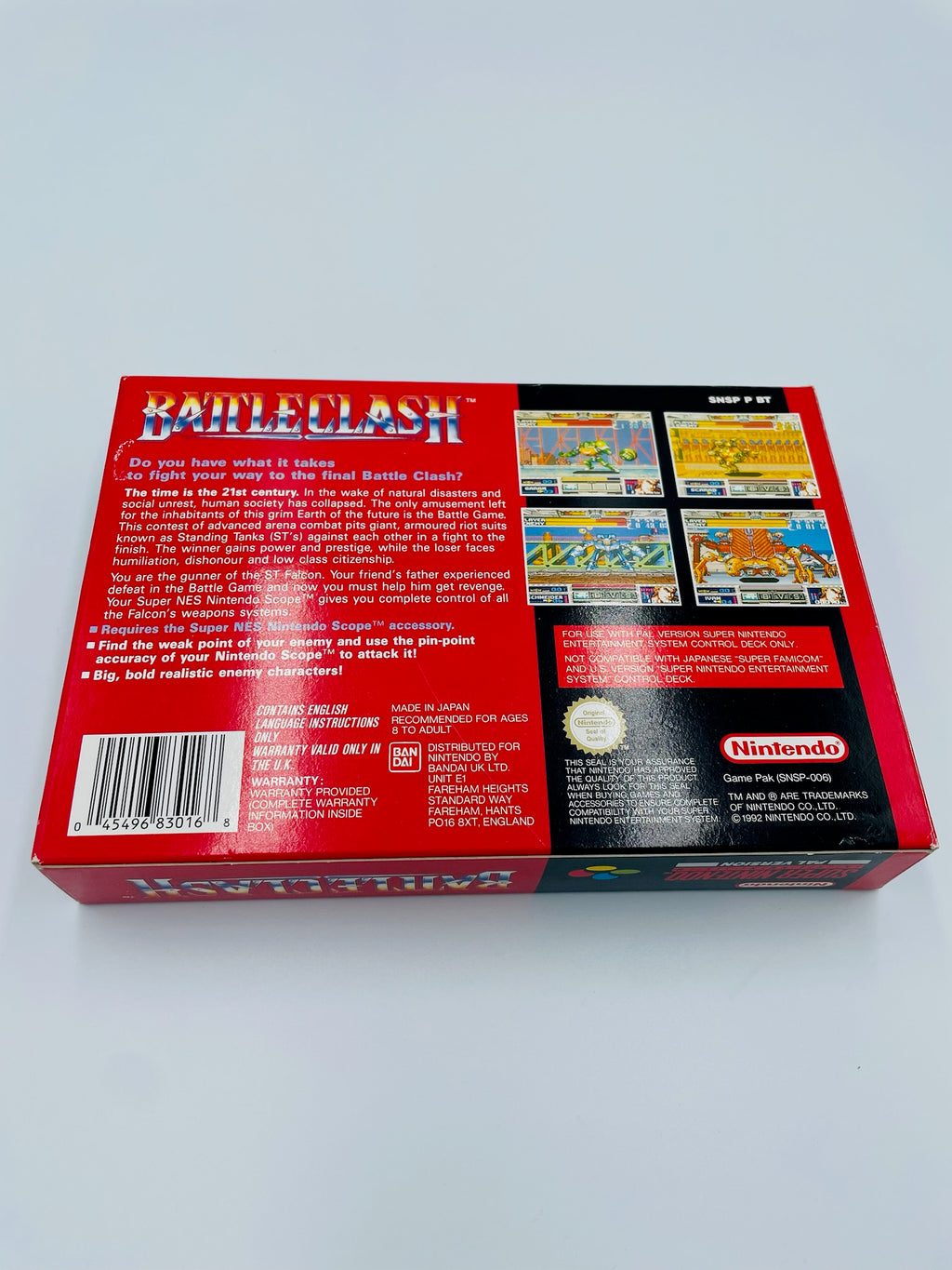 SNES | Battle Clash | CIB+
