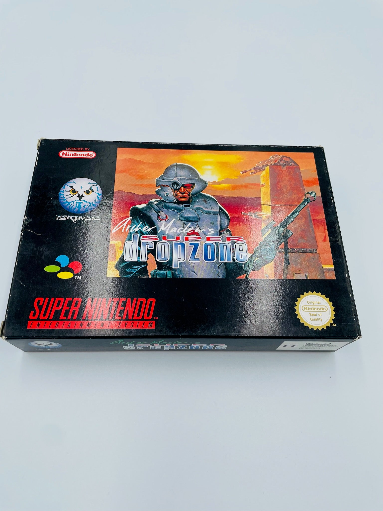 SNES | super dropzone | CIB+
