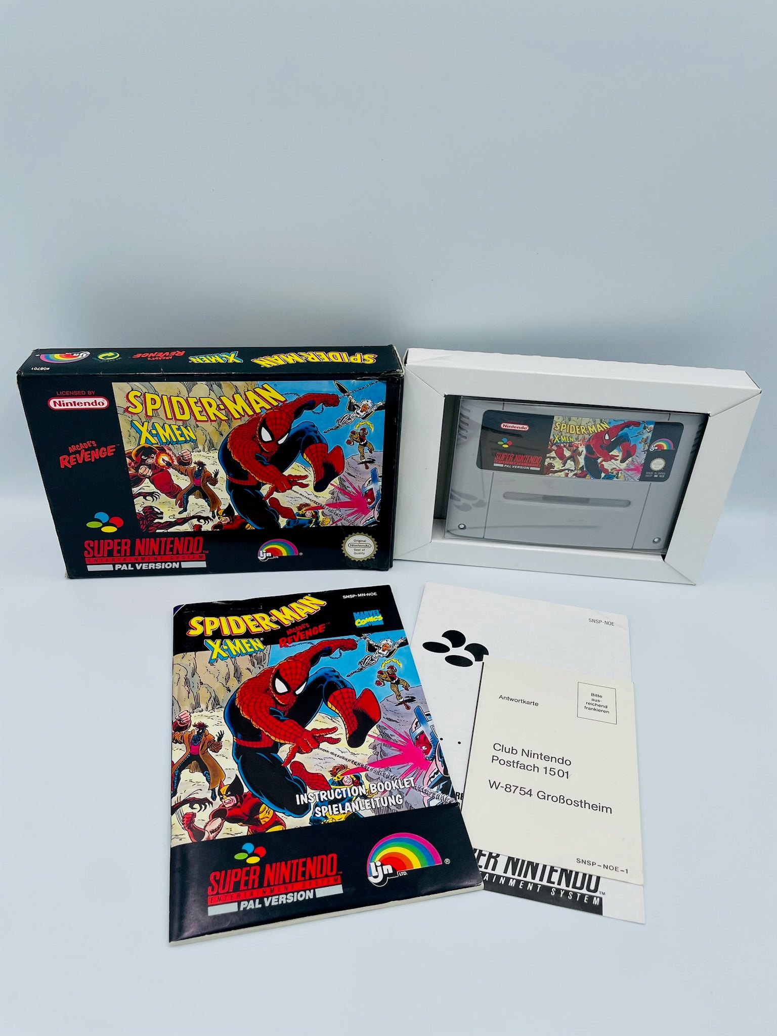 SNES | Spider-Man X-Men Arcade's Revenge | CIB+