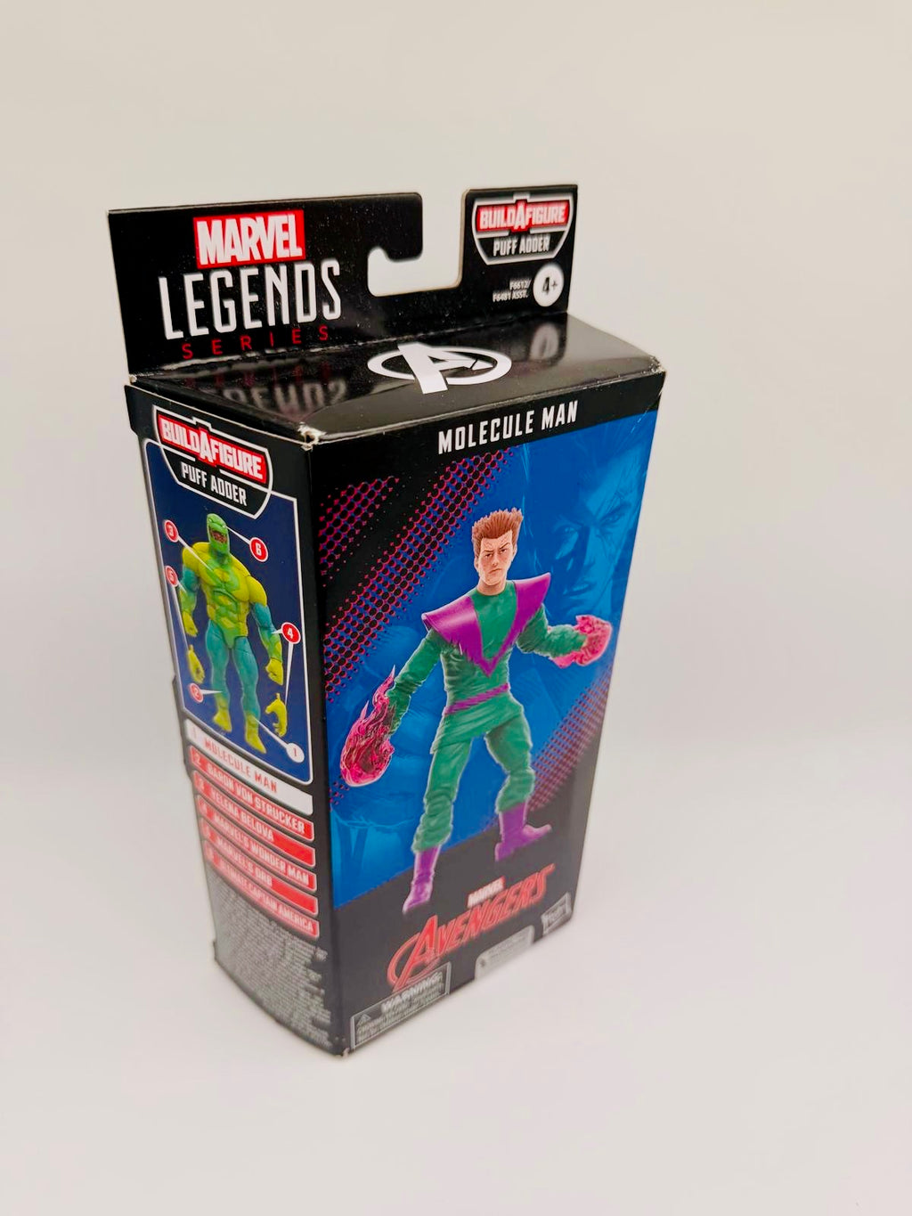 Marvel Legends | Molecule Man | OVP | BAF Puff Adder