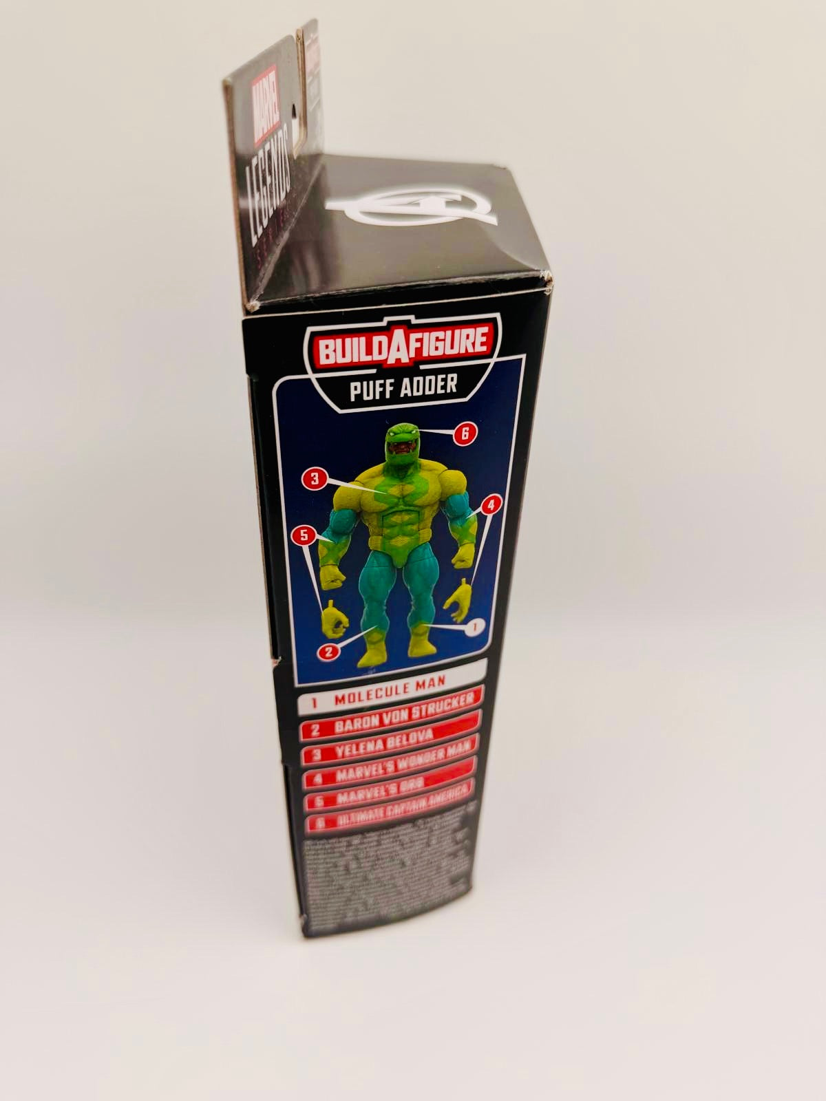 Marvel Legends | Molecule Man | OVP | BAF Puff Adder