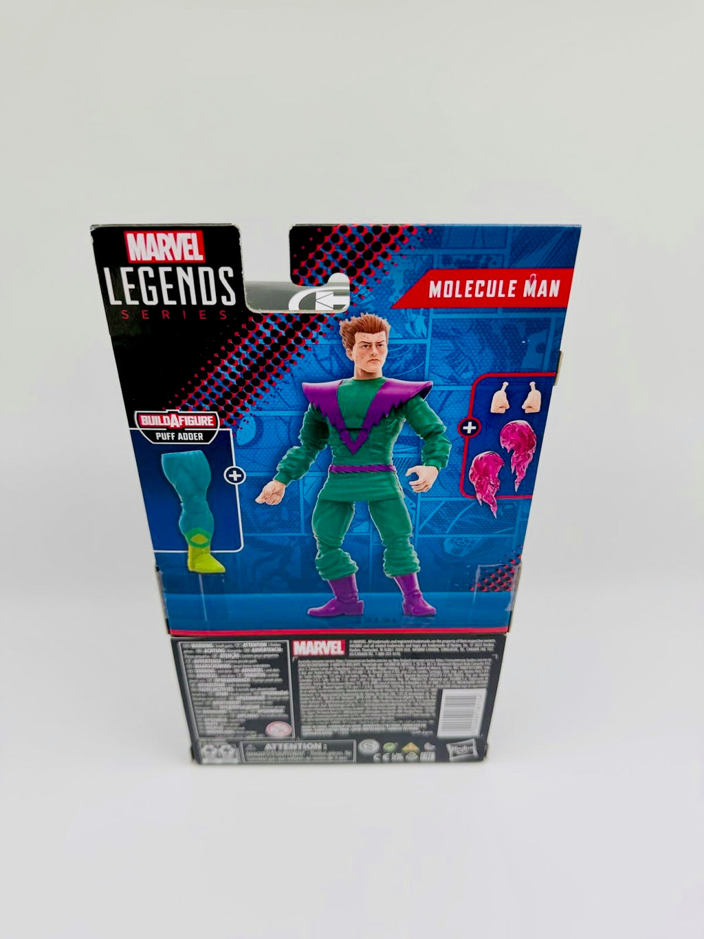Marvel Legends | Molecule Man | OVP | BAF Puff Adder