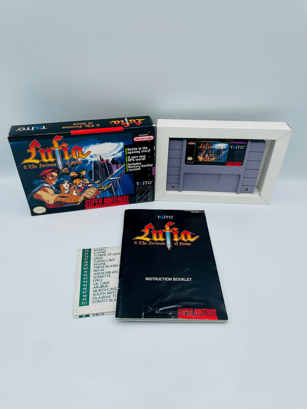 SNES | Lufia & The Fortress of Doom | CIB+