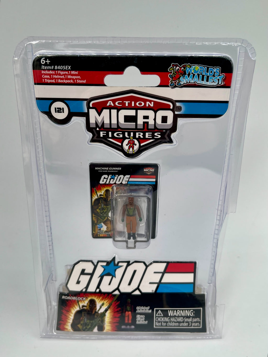 G.I. Joe | World's Smallest Roadblock Micro Figur | OVP