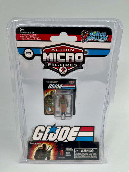 G.I. Joe | World's Smallest Roadblock Micro Figur | OVP
