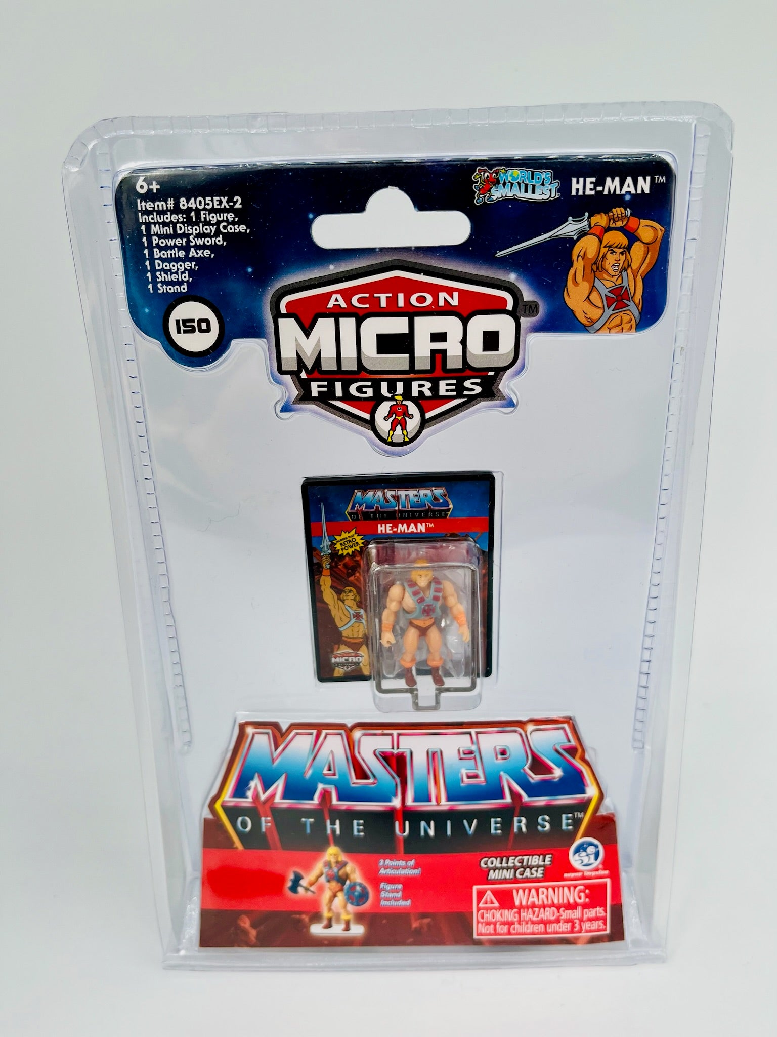 MOTU | He-Man World's Smallest Micro Figure | OVP | Mattel | Mattel / Super Impu