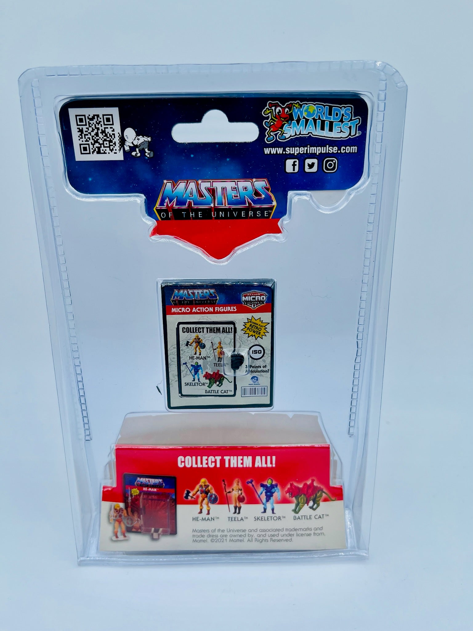 MOTU | He-Man World's Smallest Micro Figure | OVP | Mattel | Mattel / Super Impu