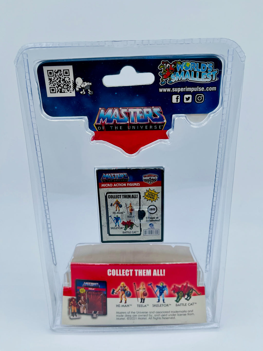 MOTU | Teela Action Micro Figures World's Smallest | OVP