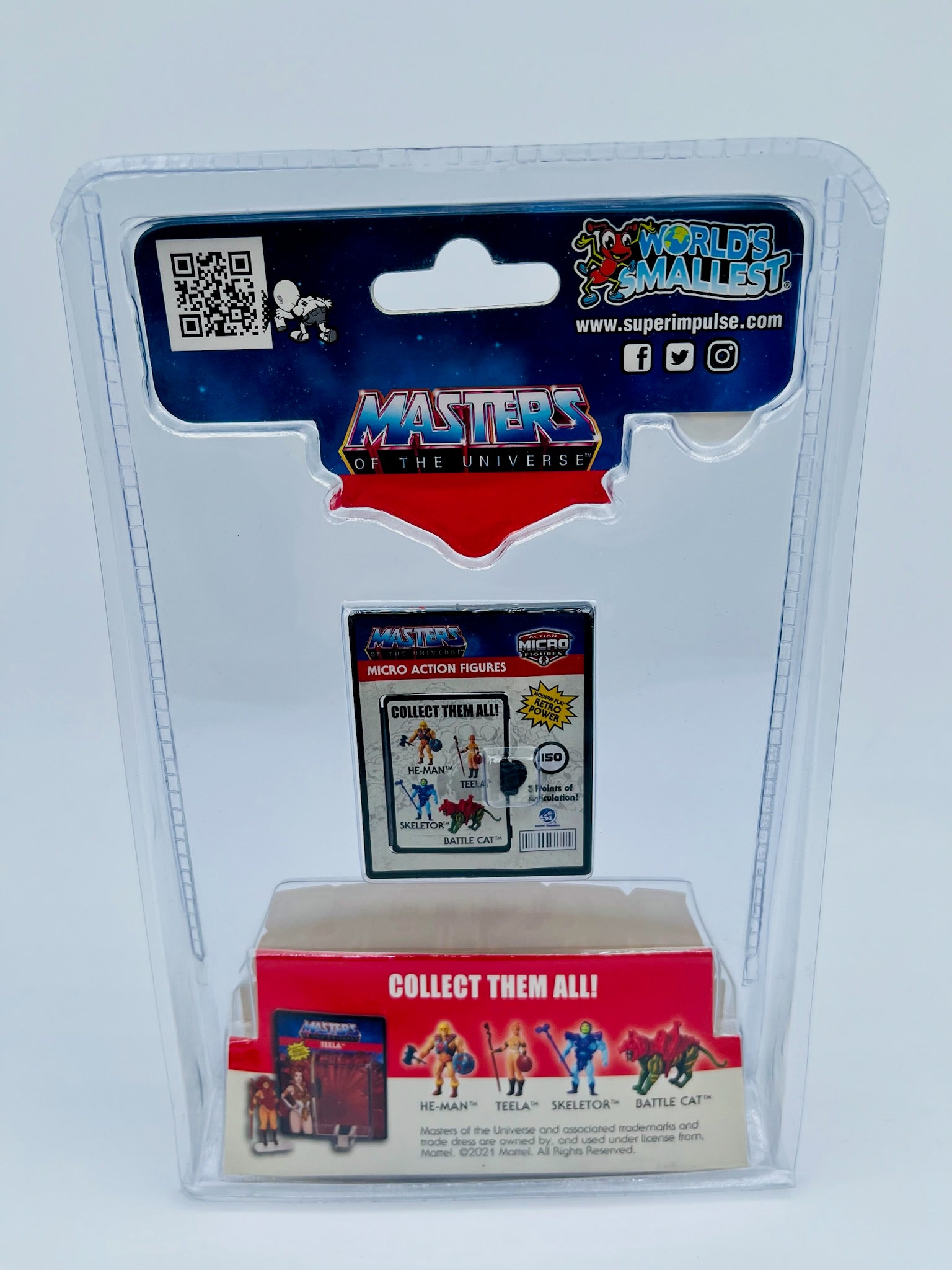 MOTU | Teela Action Micro Figures World's Smallest | OVP