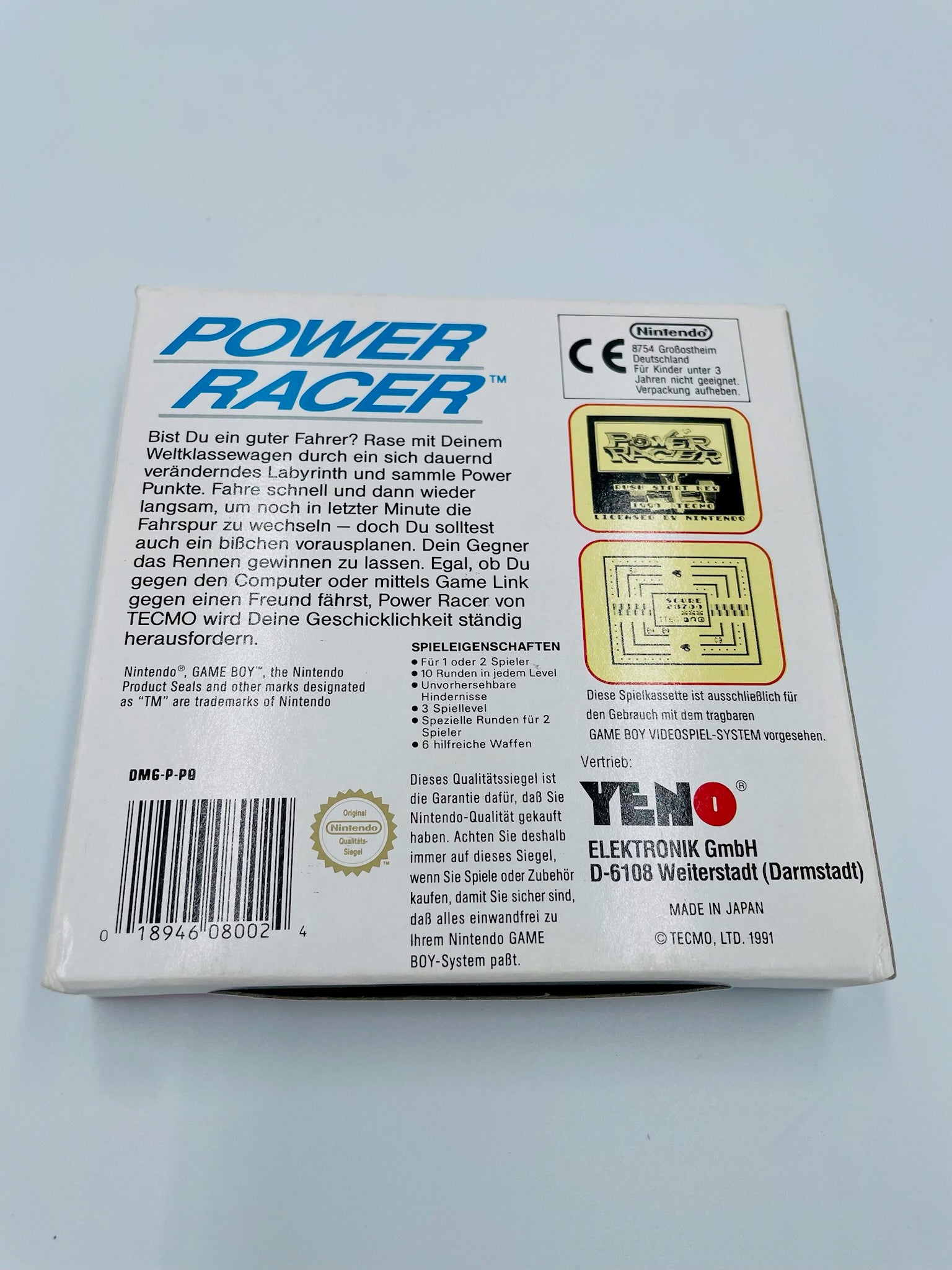 Game Boy | Power Racer | CIB+