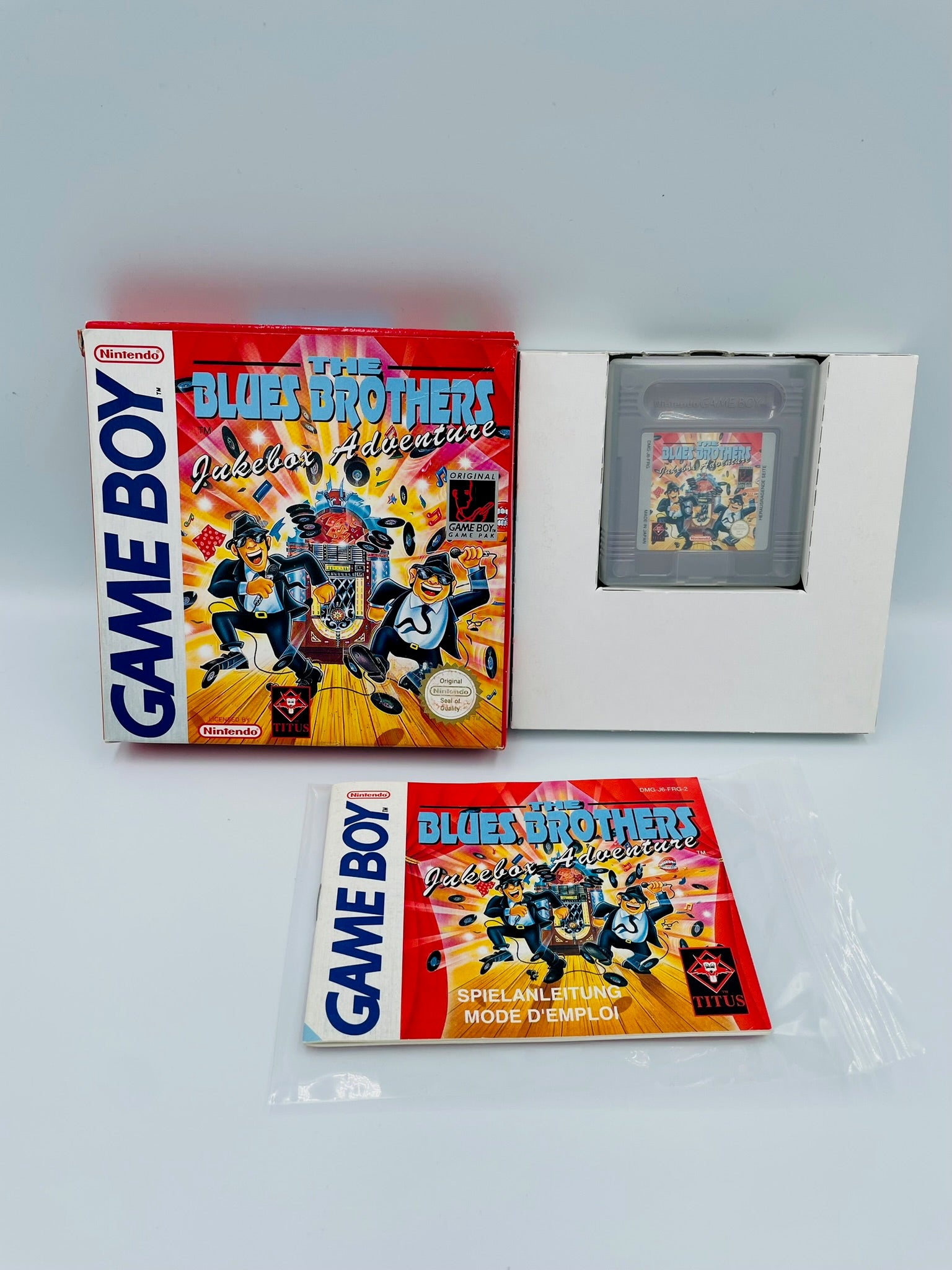 Game Boy | The Blues Brothers Jukebox Adventure | CIB+