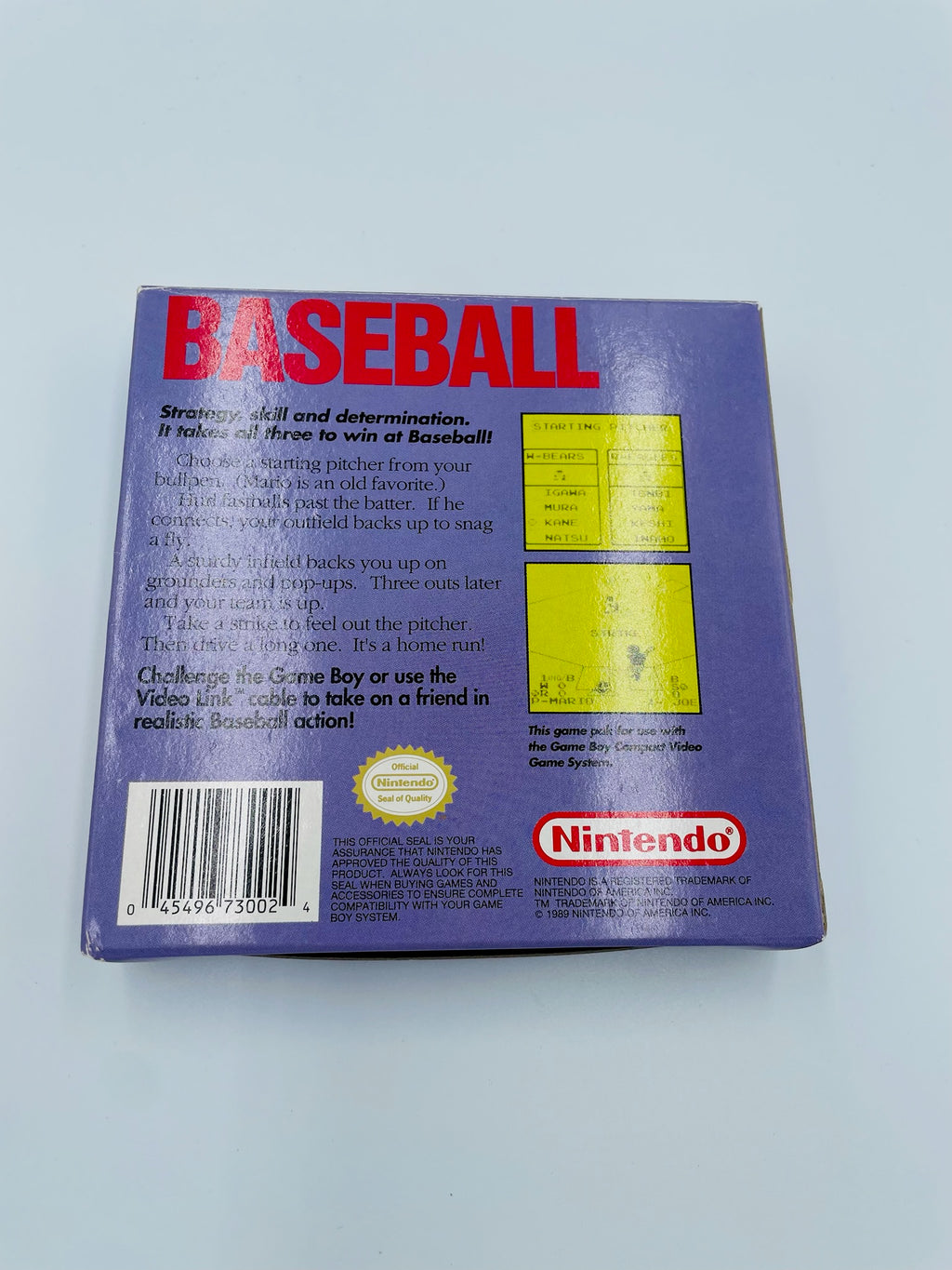 Game Boy | Baseball | CIB+