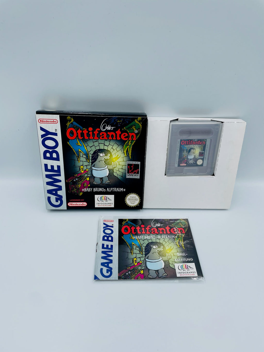Game Boy | Ottos Ottifanten: Baby Brunos Alptraum | CIB+